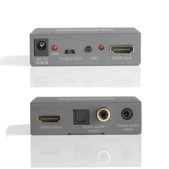 Extracteur audio HDMI 4K (numérique/ analogique) avec ARC