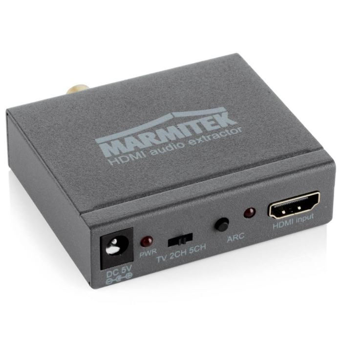 Extracteur audio HDMI 4K (numérique/ analogique) avec ARC