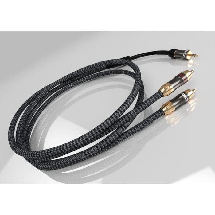 MAGNUS Jack 3.5/RCA - Câble de signal audio stéréo Jack 3.5 mm/RCA pour interconnexion Hi-Fi